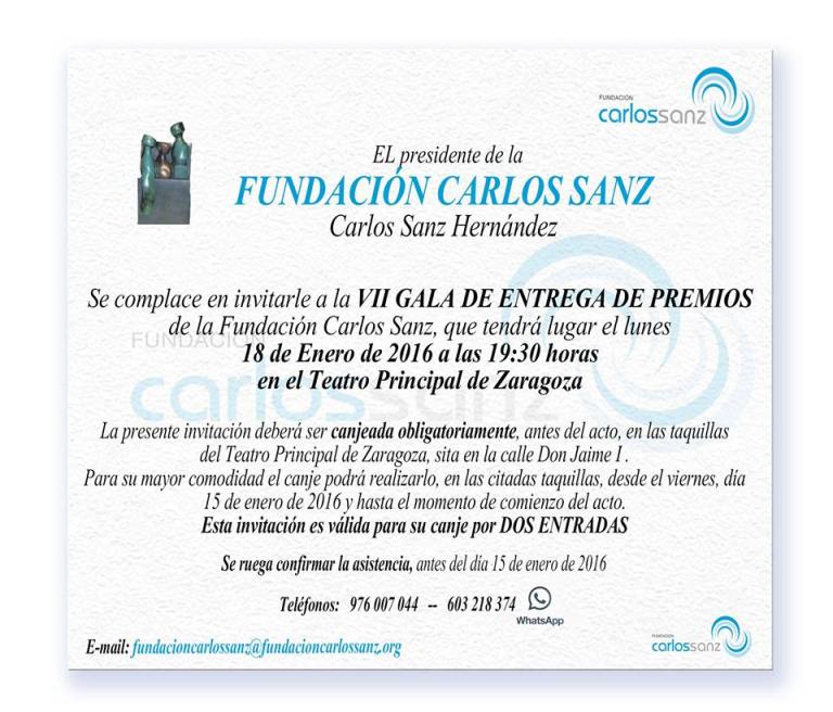 gala fundacion carlos sanz